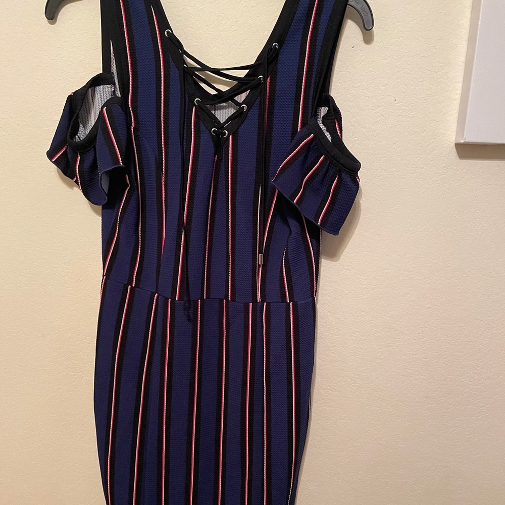 Xoxo dress cut out shoulders